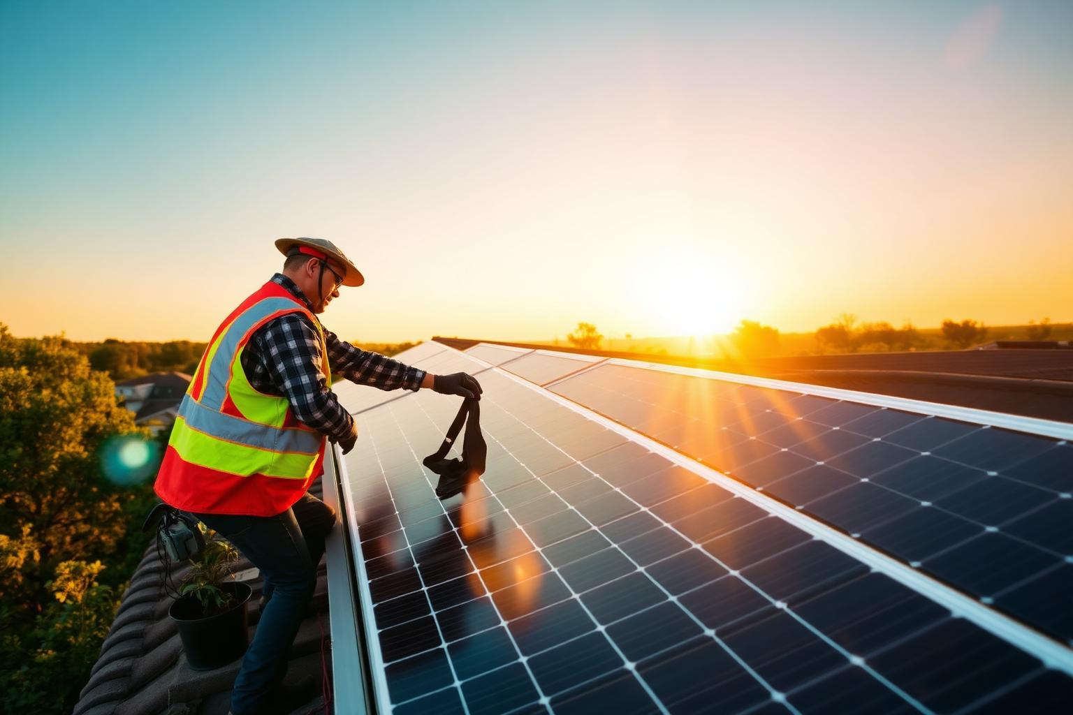 Instalación solar de Solar del Plata